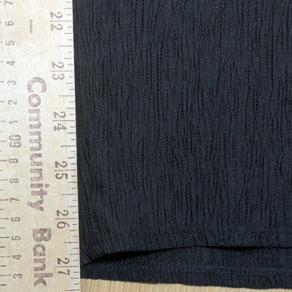 Eileen Fisher Black Wide Leg Pants - Picture 6 of 8